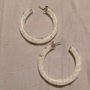 Kendra Scott Sonnie Sterling Silver & Gemstone Hoop Earrings
